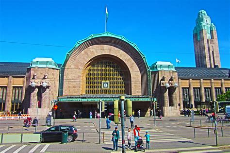 main entrance   station  central railway station  flickr