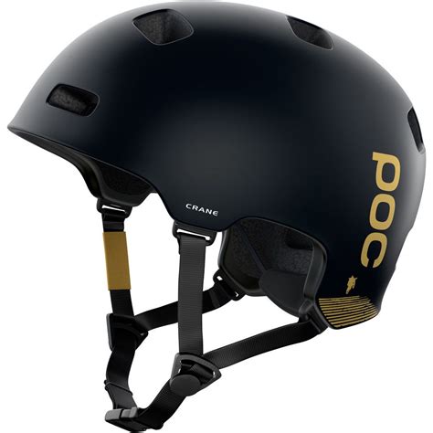 poc sports crane mips fabio wibmer edition uranium black matt gold