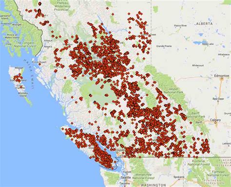 burning season  british columbia wildfire today