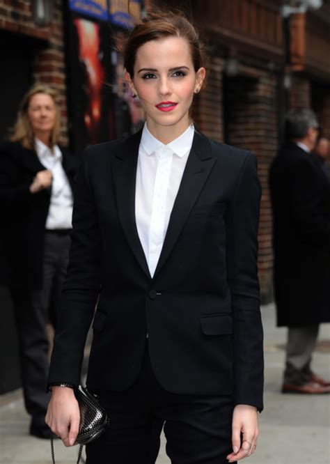 Celebstarlets 3 25 14 Emma Watson Arriving To ‘the Late Show