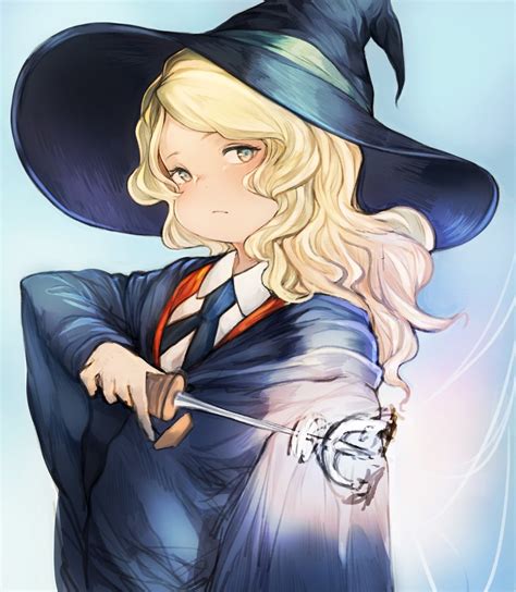 diana cavendish little witch academia drawn by ikoan