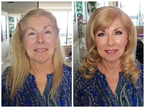 bride before and after bridal trial professional