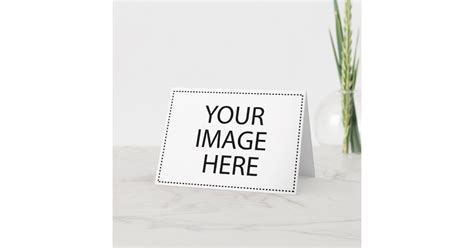 create   greeting card template horizontal zazzlecouk