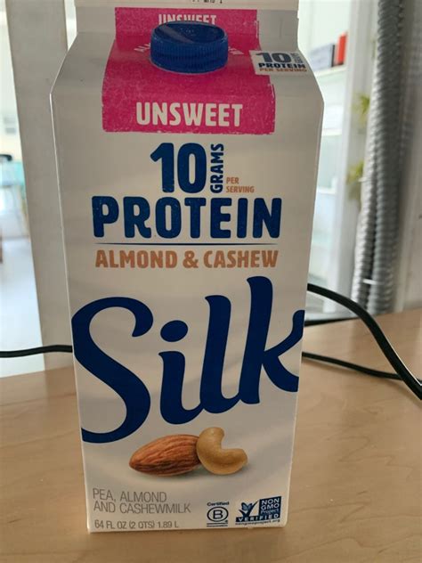 silk almondscashew milk olio