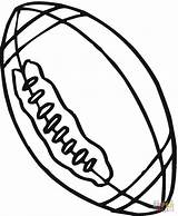Rugby Coloring Ball Pages Sports Football Balls Equipment Drawing Outline Clipart Color Printable Cliparts Clip Print Cup Library Getcolorings Popular sketch template