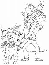 Mexicain Mexique sketch template