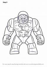 Darkseid Lego Draw Pages Drawing Coloring Step Tutorials Drawingtutorials101 Template sketch template