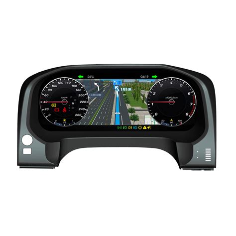 belsee  aftermarket   ultrawide lcd digital car instrument dashboard cluster upgrade
