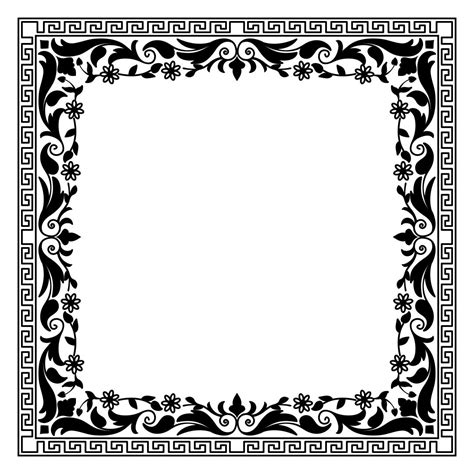 picture frame border templates pink orchid flowers border frame
