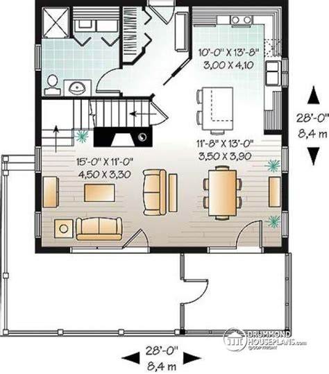 luxury small home plans  walkout basement  home plans design