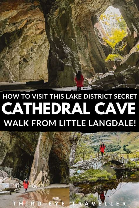 cathedral cave lake district   visit   langdale
