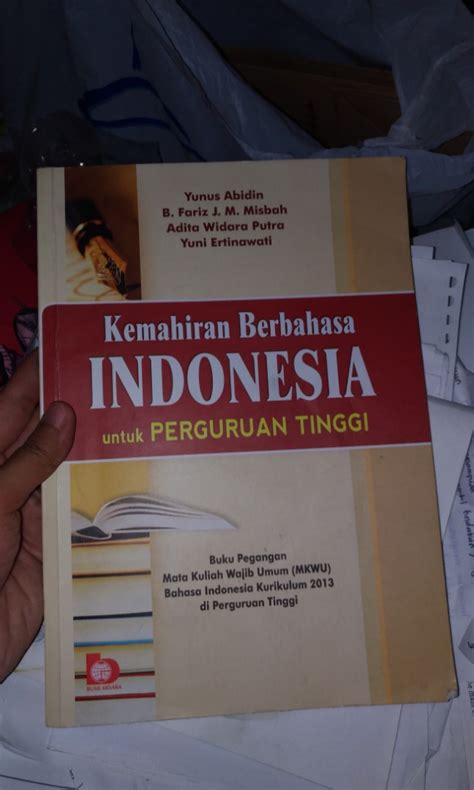 Ebook Buku Bahasa Indonesia Untuk Perguruan Tinggi