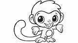 Monkey Spider Coloring Pages Getdrawings sketch template