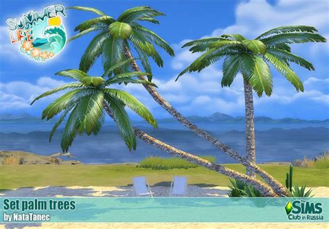 corporation simsstroy  sims  set palms trees sims