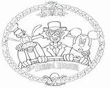 Haunted Mansion Coloring Pages Disney House Getcolorings Getdrawings sketch template