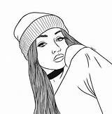 Fille Colorir Ado Outline Desenhar Kawaii Colorier Sketches Visage Clipartmag Archzine Belle sketch template