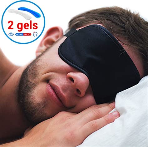 sleeping eye mask  gel   natural soft eye cover  hot