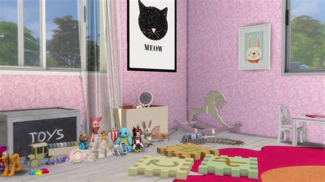 modelsims4 the sims 4 playroom girls collab w simmaze