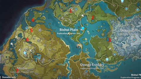 genshin impact shrine  depths locations