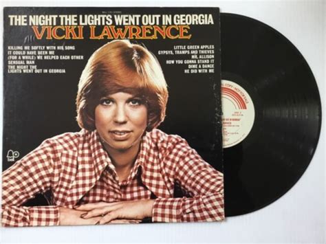 vicki lawrence the night the lights went out in georgia 1973 mint wlp