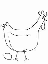 Chicken Coloring Pages Birds Animals Print Printable Chickens Coloringpagebook Roosters Animal Hens Book Kids Advertisement Popular sketch template