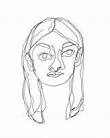 Contour Drawing Blind Face Create Fiverr Screen sketch template