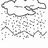 Fenomenos Atmosfericos Pintar Nevar Publicada sketch template
