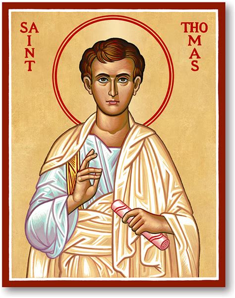 men saint icons st thomas  apostle icon monastery icons