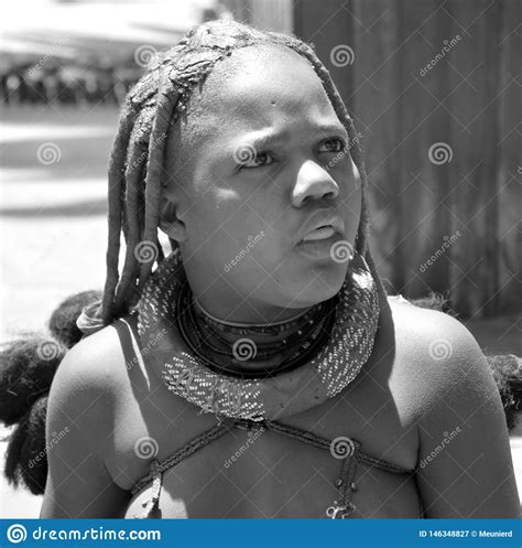 Unidentified Woman From Himba Tribe Editorial Photography Image Of
