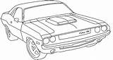 Coloring Dodge Pages Car Ram Challenger Muscle Truck Classic Race Cars Drawing Srt8 Charger Template Cool Drawings Sheets Sketch Pencil sketch template