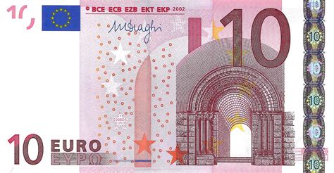 euro biljet  met handtekening  draghi theo peters numismatiek filatelie bv