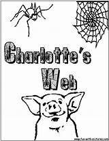 Charlotte Web Coloring Pages Charlottes Printable Kids Print Colouring Color Characters Hornets Sheets Sheet Charlottesweb Clipart Spider Fun Popular Getcolorings sketch template