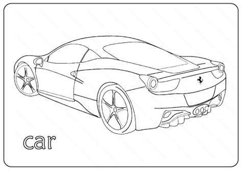 printable cars coloring pages coloring sheets  boys cars