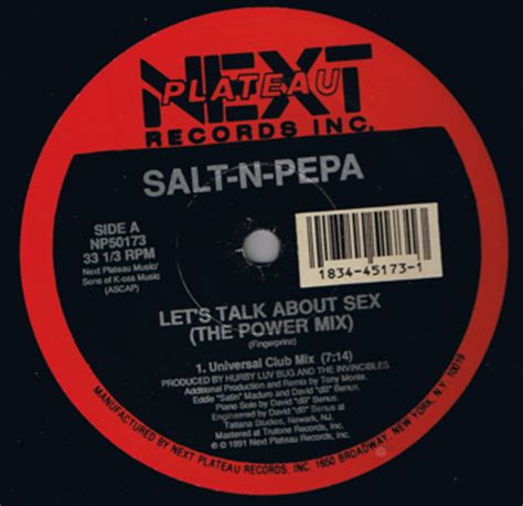 let s talk about sex the power mix de salt n pepa maxi x 1 chez