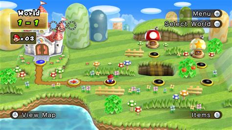 Press The Buttons New Super Mario Bros Wii Looks Great In High Definition