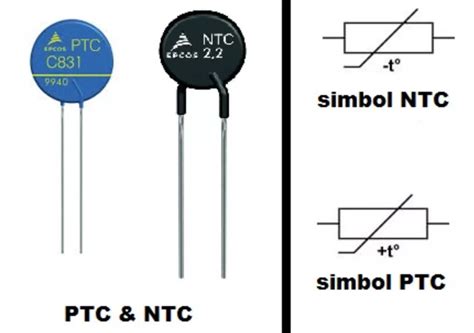 pengertian thermistor ntc  ptc karakteristik   kerja