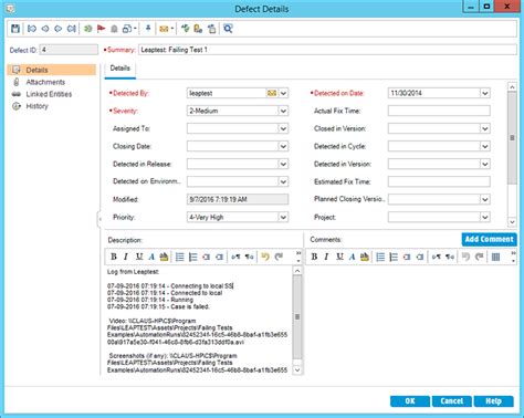 hp quality center integration