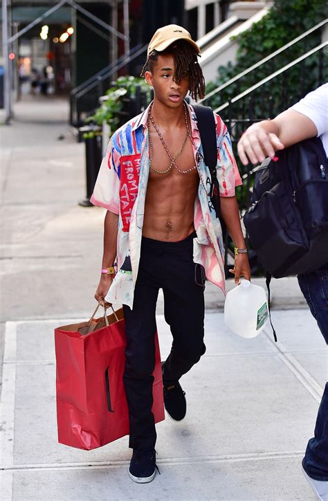 Jaden Smith S Go To Summer Accessories Include Six Pack Abs Gq