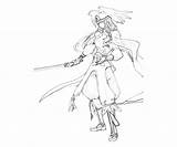 Blazblue Calamity Trigger Yayoi Pages Character Coloring Another sketch template