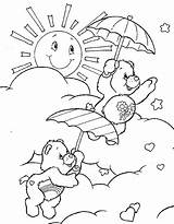 Coloring Pages Bear Cheer sketch template