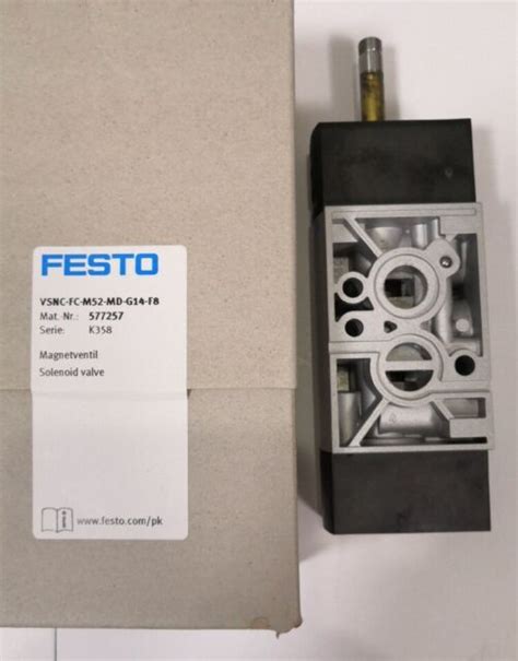 1pc new festo solenoid valve vsnc fc m52 md g14 f8 577257 ebay