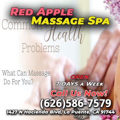 red apple massage spa   hacienda blvd la puente california