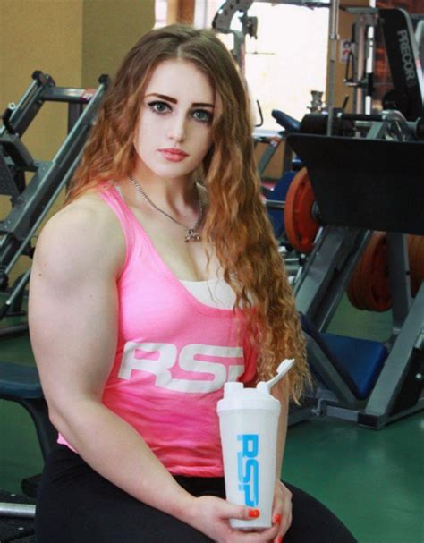 girl with a cute face is actually a massive body builder thechive