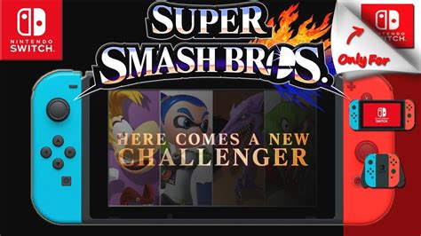 5 Characters I Want In Super Smash Bros Ultimate Youtube