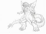 Godzilla Coloring Pages Mechagodzilla Baby Space Online Color Printable Getdrawings Cool Print Getcolorings Popular Minecraft Books Categories Drawing Library Clipart sketch template