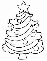Christmas Coloring Pages Printable Tree Preschoolers Easy Kids Sheets Color Cartoon Crafts Visit Choose Winter Board Carly sketch template