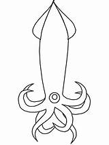 Coloring Squid Pages Animals Ocean Printable Kids Sea Creatures Animal Color Book Print Line Coloringpagebook Printables Library Clipart Popular Easily sketch template