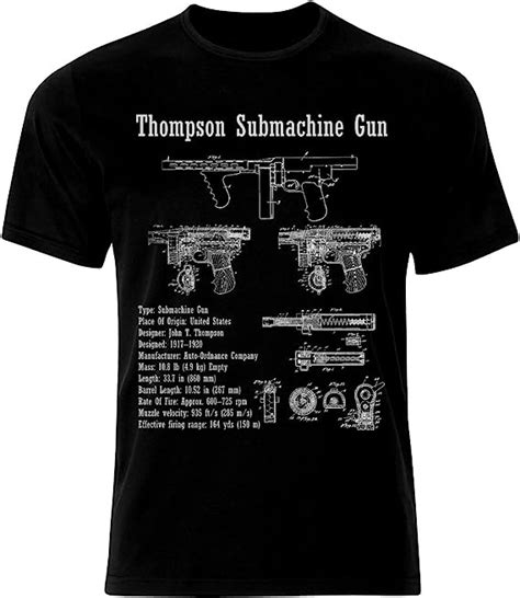 thompson submachine gun tommy gun mafia blueprint patent machine gun