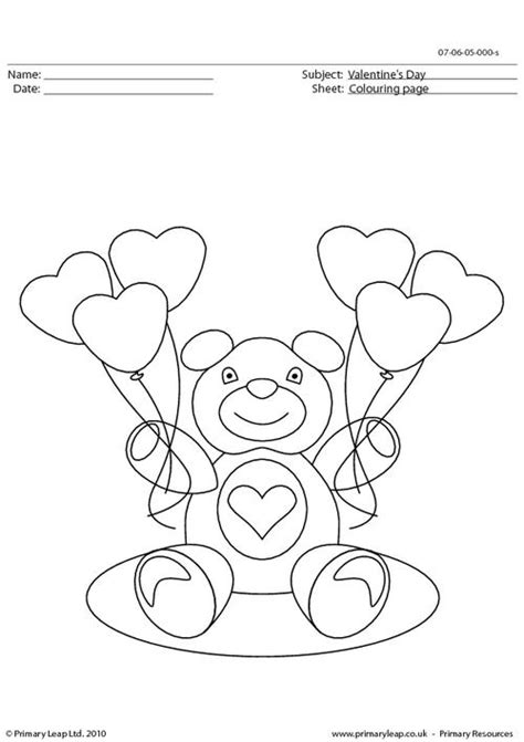 valentine  day colouring page  printable valentine  day colouring picture age  ages