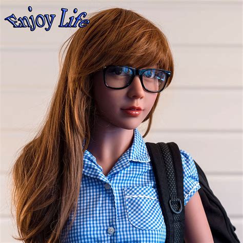 140cm brown skin long hair flat chest lifelike solid adult love doll